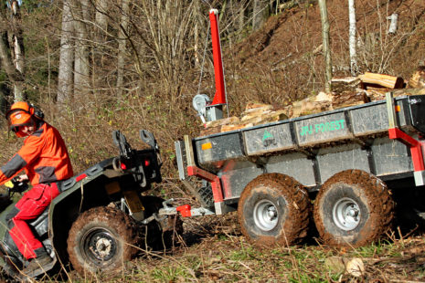 ATV / Quad Anhänger für Gärtner und Waldarbeiter Teil 1 